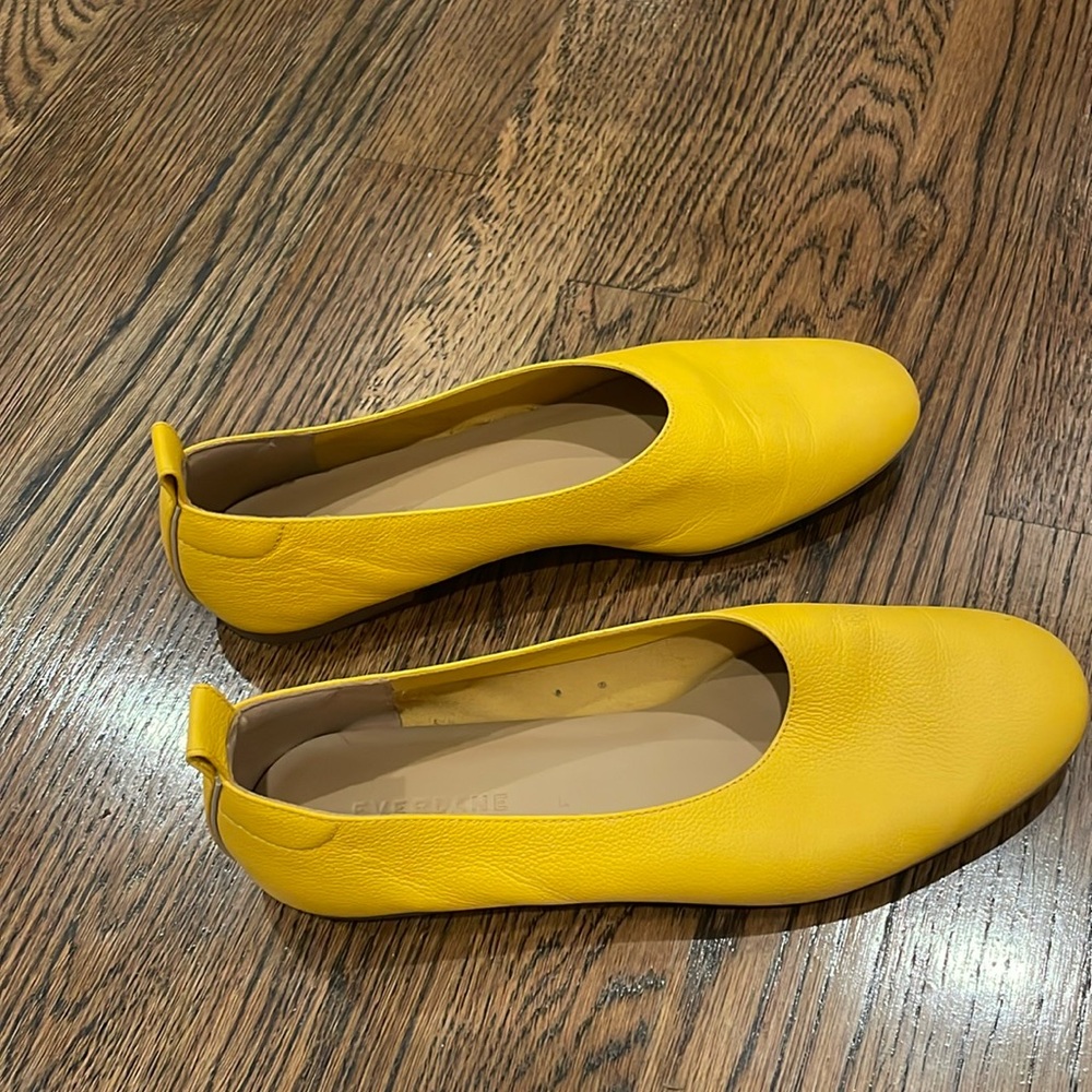 Everlane leather flats